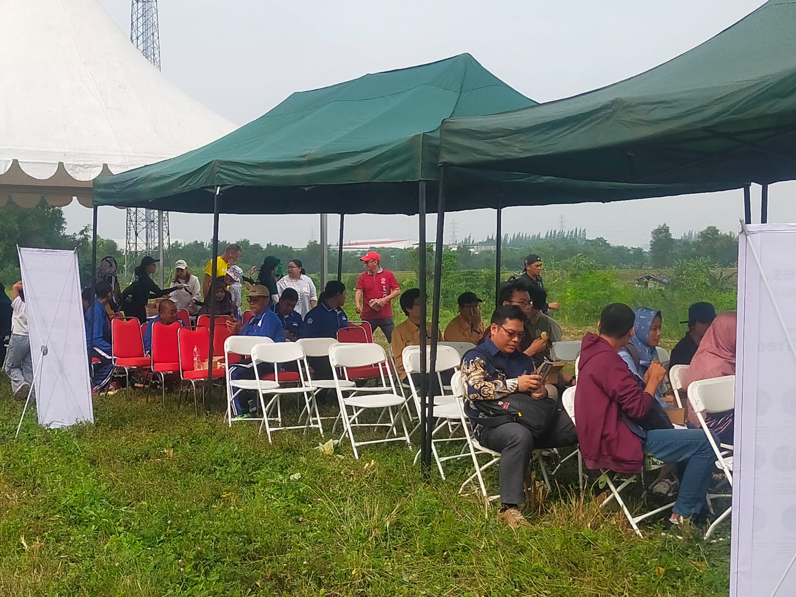 Penanaman pohon sebanyak 500 pohon bersama PT. Microsoft